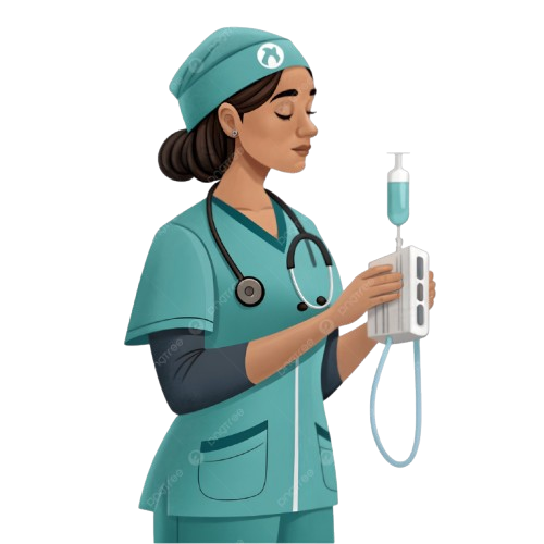 Medical professionals working together